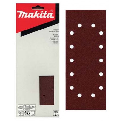 Makita P-33021 Brúsny papier 115 × 280 mmzr.80 10ks